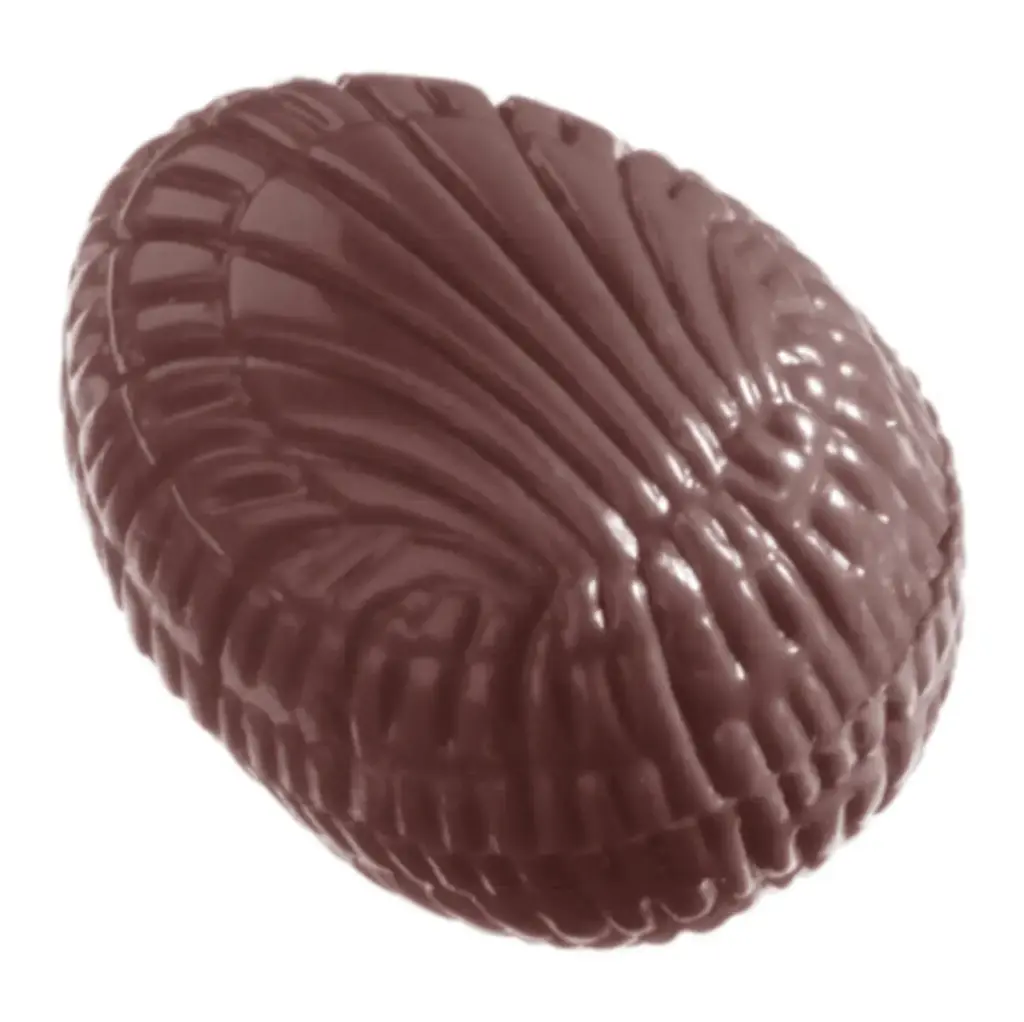 MOLDE CHOCOLATE HUEVO CONCHA 33mm