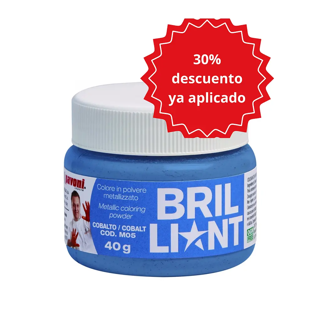 D- COLORANTE METALICO COBALT 40G M05 PAVONI