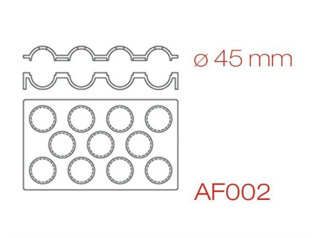 MOLDE SILICONA PAVODUO ESFERA AF002 48ML