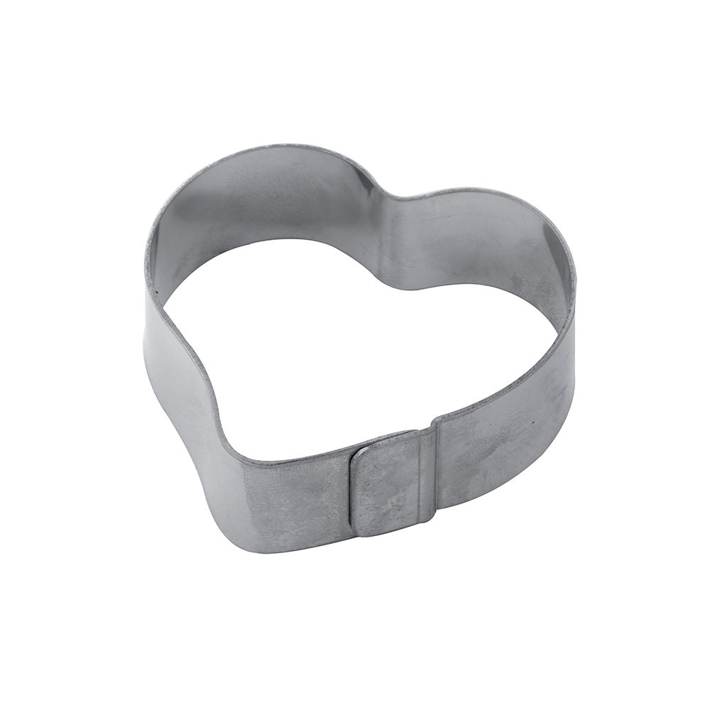 ARO INOX CORAZON LISO 6,4X5,85CM X20