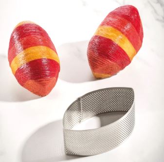 ARO INOX MICROPERF ALMENDRA 125mmX74X45h XF52