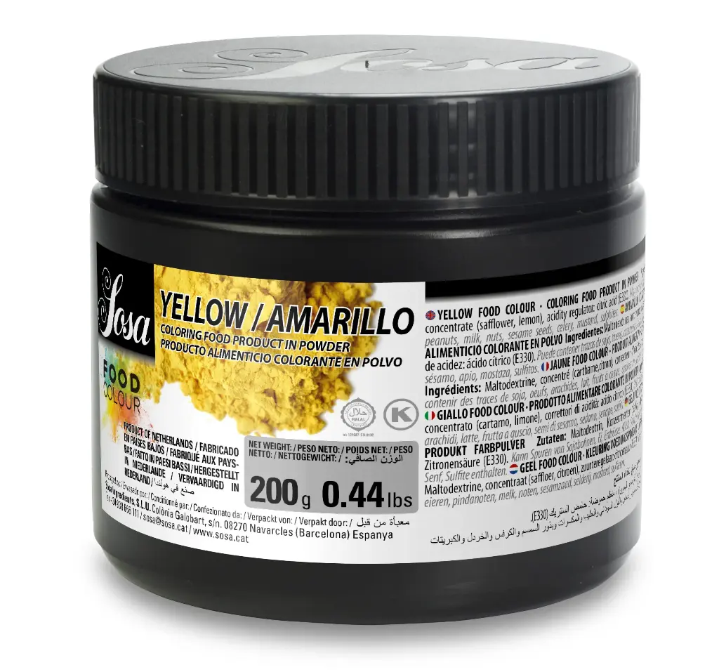 COLORANTE NATURAL AMARILLO 200G