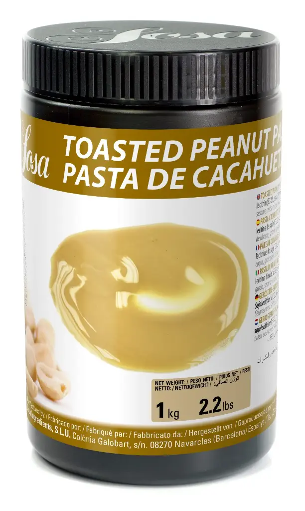 PASTA DE CACAHUETE (MANI) TOSTADO PURA SOSA 1KG