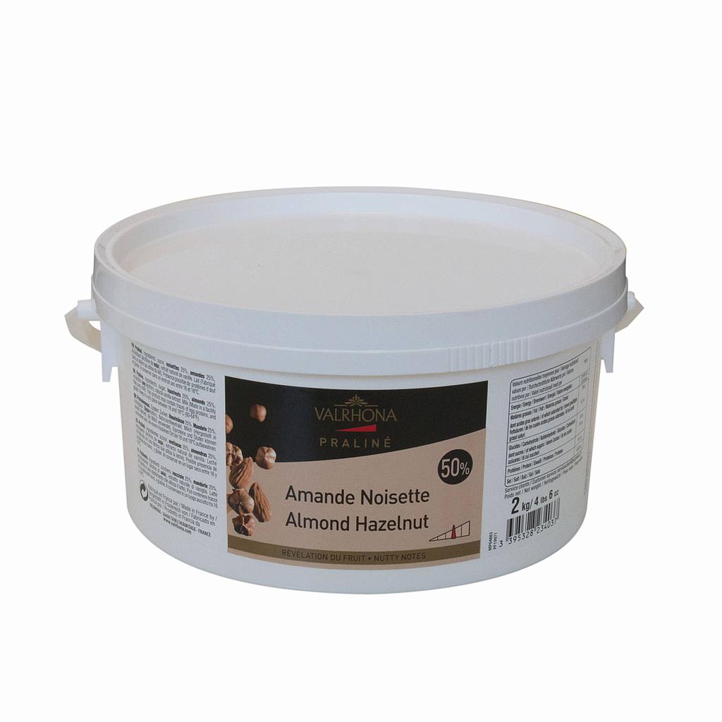 PRALINE AVELLANA ALMENDRA 50% 2KG