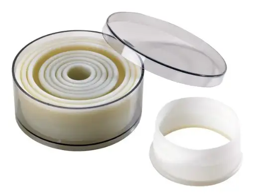 [MF-02280] SET 9 CORTA PASTA REDONDOS LISOS