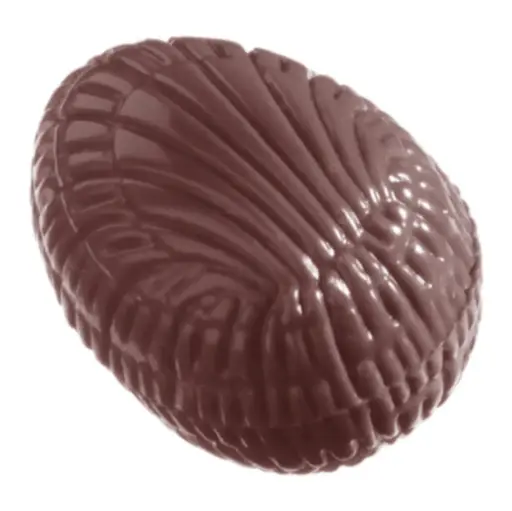 [CHW-1054] MOLDE CHOCOLATE HUEVO CONCHA 33mm