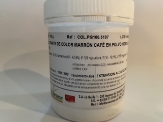 COLORANTE HIDRO MARRON CAFE 100GR