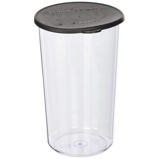 [BAM-450.020] BAMIX - ACCESORIO VASO 400ML/TAPA NEGRA