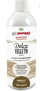 [COL/PAV-DV5] SPRAY TERCIOPELO MARRON OSCURO 400ML DV5