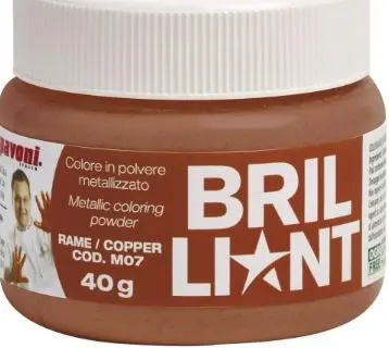 [COL/PAV-M07] COLORANTE METALICO COBRE 40G M07 PAVONI