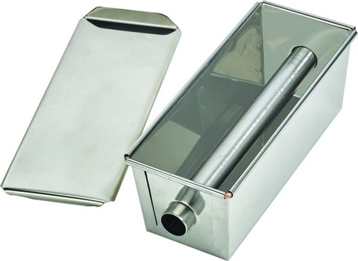 [MF-09381] MOLDE CAKE ACERO INOX CON CILINDRO INTERIOR