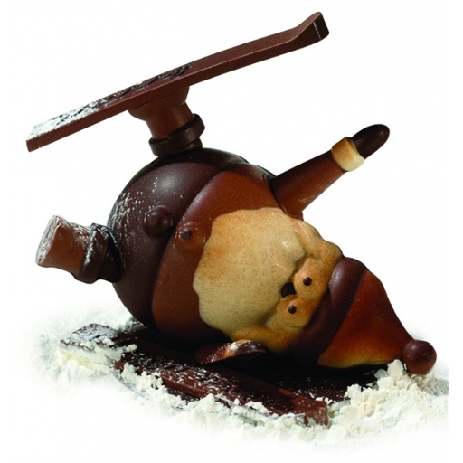 [PAV-KT94] MOLDE NAVIDAD TERMOFORMADO KT94 SANTA CLAUS ESQUIANDO