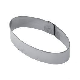 [PAV-X18] ARO INOX OVALO LISO 84x 46x20 X18