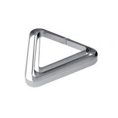 [PAV-X24] ARO INOX TRIANGULO LISO 15X13CM X24