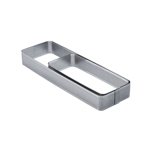 [PAV-XF09] ARO INOX RECTANGULAR CON ANGULOS REDONDOS 8X19X3,5CM XF09