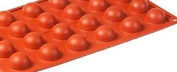 [PAV-FR004] MOLDE SILICONA ROJO 175x300 FORMAFLEX FR004 SEMIESFERA 30MM