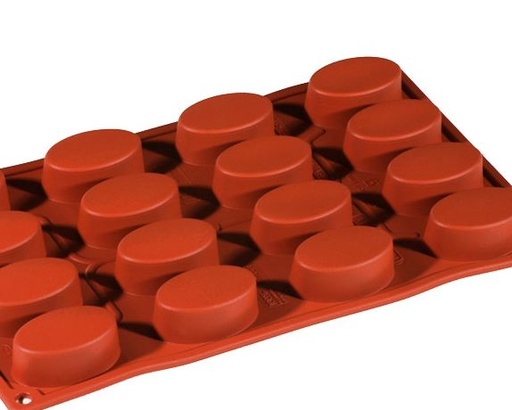 [PAV-FR009] MOLDE SILICONA ROJO 175x300 FORMAFLEX FR009 OVALE 28ML
