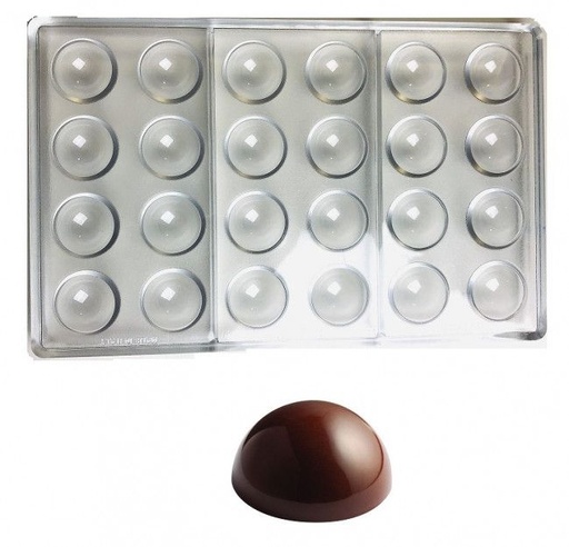 [PAV-PC5017] MOLDE SEMI ESFERA 3 CM PC5017