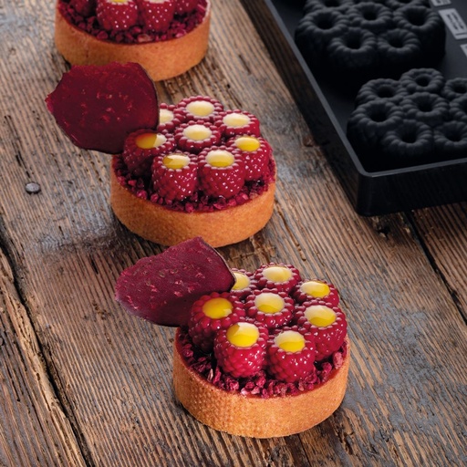 [PAV-TOP23] MOLDE SILICONA TORTA TOP23 RASPBERRIES
