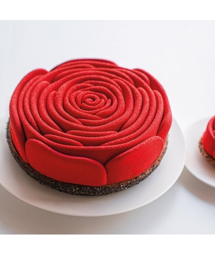 [PAV-KE080] MOLDE SILICONA TORTA PAVOCAKE KE080 LA VIDA EN ROSA