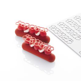 [PAV-PR009] MOLDE SILICONA CORAZONES ECLAIR