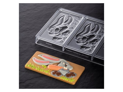 [PAV-PC5048] MOLDE BARRA PC5048 CONEJO PASCUA
