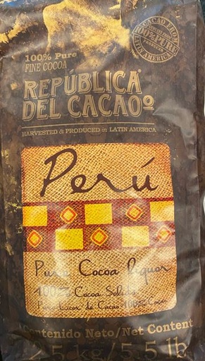 [RDC-2100] LICOR DE CACAO 2,5Kg (CHOCOLATE 100%)