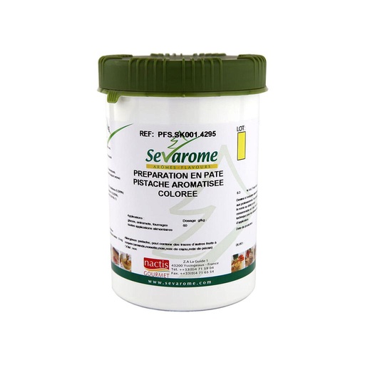 [SEV-4185] AROMA EN PASTA DE PISTACHO 1KG. SEVAROME