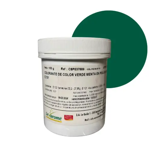 [SEV-5118] COLORANTE HIDRO VERDE MENTA 100GR