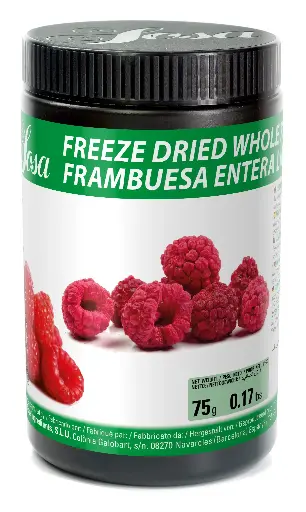 [SOS/VAL-38640/48668] FRAMBUESA ENTERA LIOFILIZADA 75GS