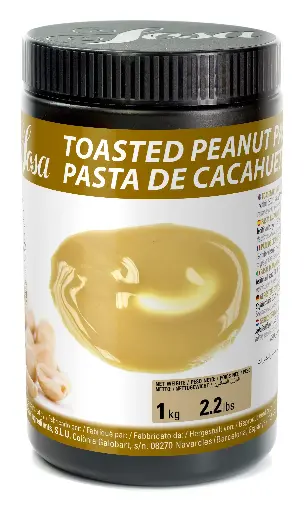 [SOS/VAL-37541/41512] PASTA DE CACAHUETE (MANI) TOSTADO PURA SOSA 1KG