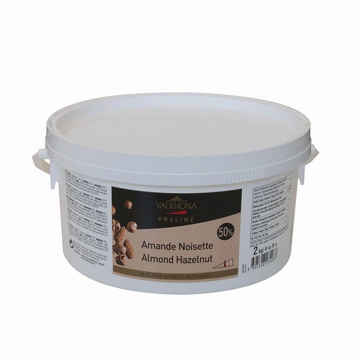 [VAL-19971] PRALINE AVELLANA ALMENDRA 50% 2KG