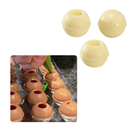 [VAL-1734] BOULE CREUSE BLANC 1,3Kg.