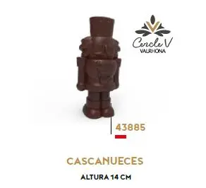 [VUT/VAL-43885] MOLDE CASCANUECES NAVIDAD 14 CM